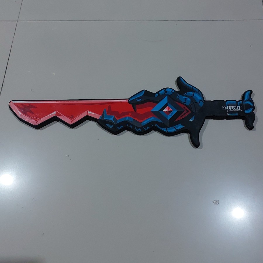 lego ninjago foam sword pedang ninjago busa vermillion sword 853689