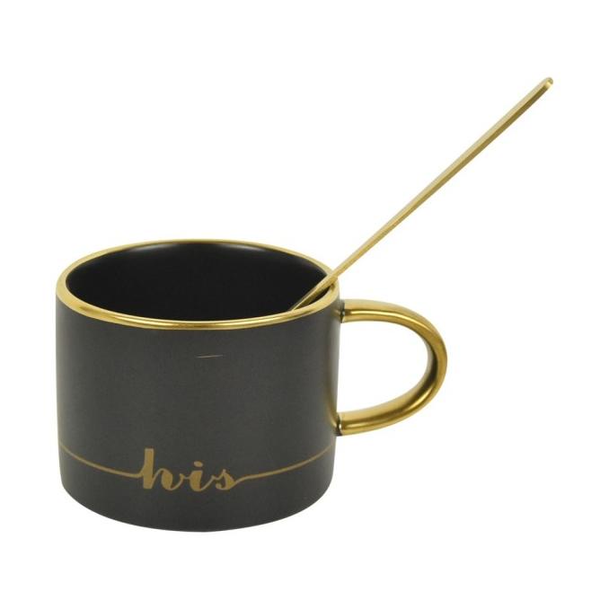 Siap Kirim, Informa - Appetite 220 Ml Set 2 Pcs Cangkir & Piring - Sweetgamestore