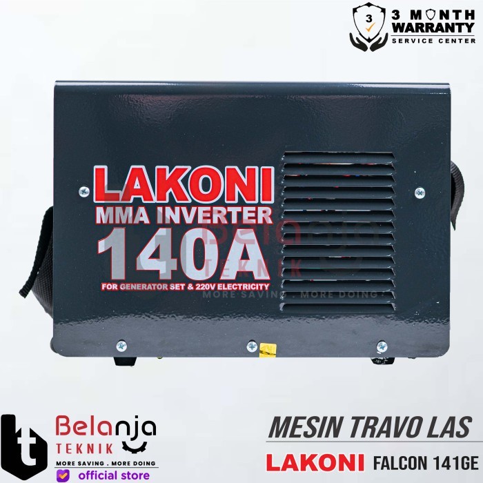 Lakoni Falcon Travo Las 140 A 141 GE Mesin Trafo Las Inverter DC keren