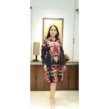 Tunik Zaira Premium Hitam