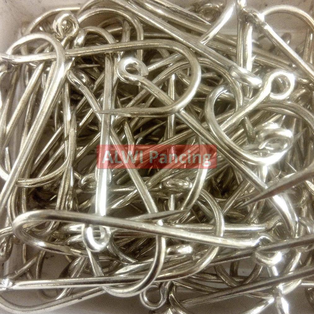 Viral 100Pcs Kail Besar Jumbo Uk.6 Tipe 2335 / Kail Tenggiri, Biawak