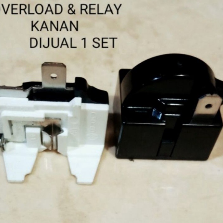 Harga Murah relay ptc kulkas overload kulkas 1 pintu dan 2 pintu sanyo aqua