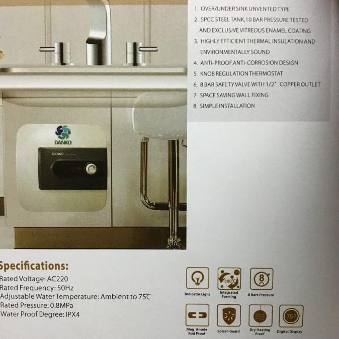 Danko Water Heater Listrik 15 Liter