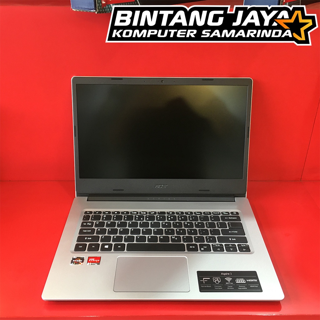 [Laptop Acer Aspire 3 Slim A314/AMD Ryzen 3-3250U/4GB/256GB SSD/14″/Win 11+OHS]