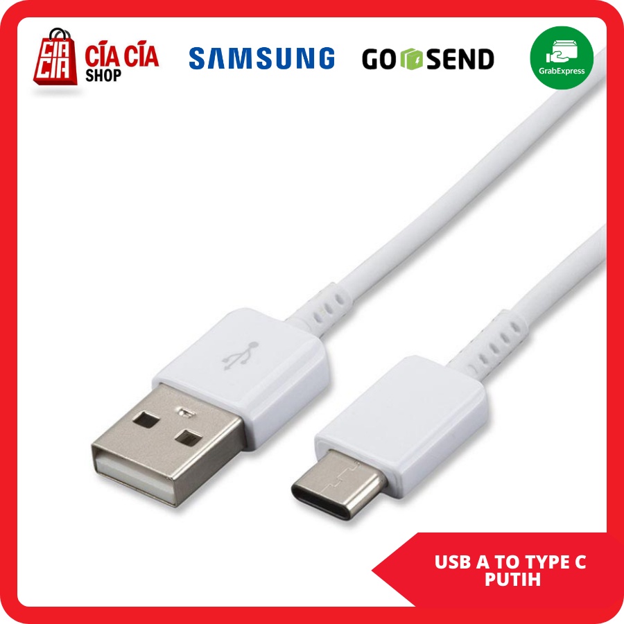 Kabel Charger USB Type C Kabel Data Charging Samsung galaxy S8 S9 S10 Note 8 9