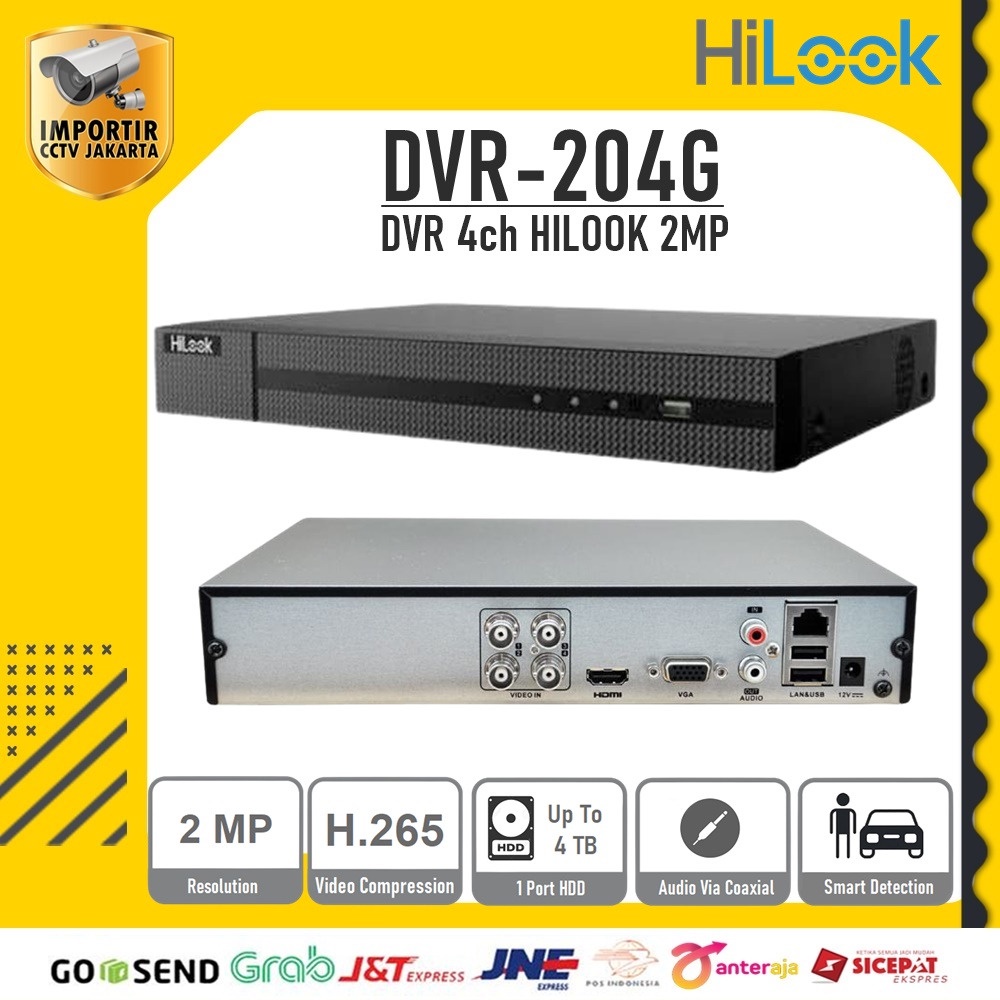 DVR 4ch HILOOK by Hikvision