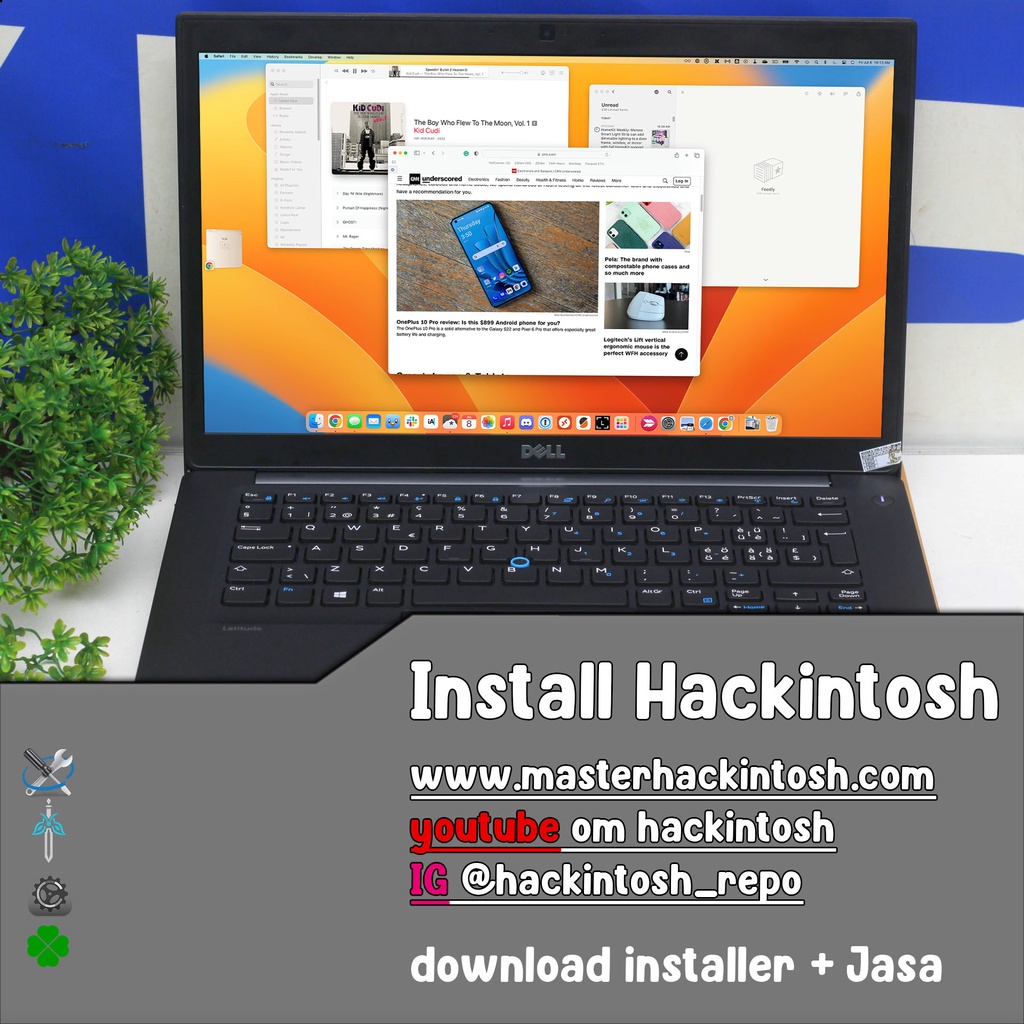 installer mac OS hackintosh laptop