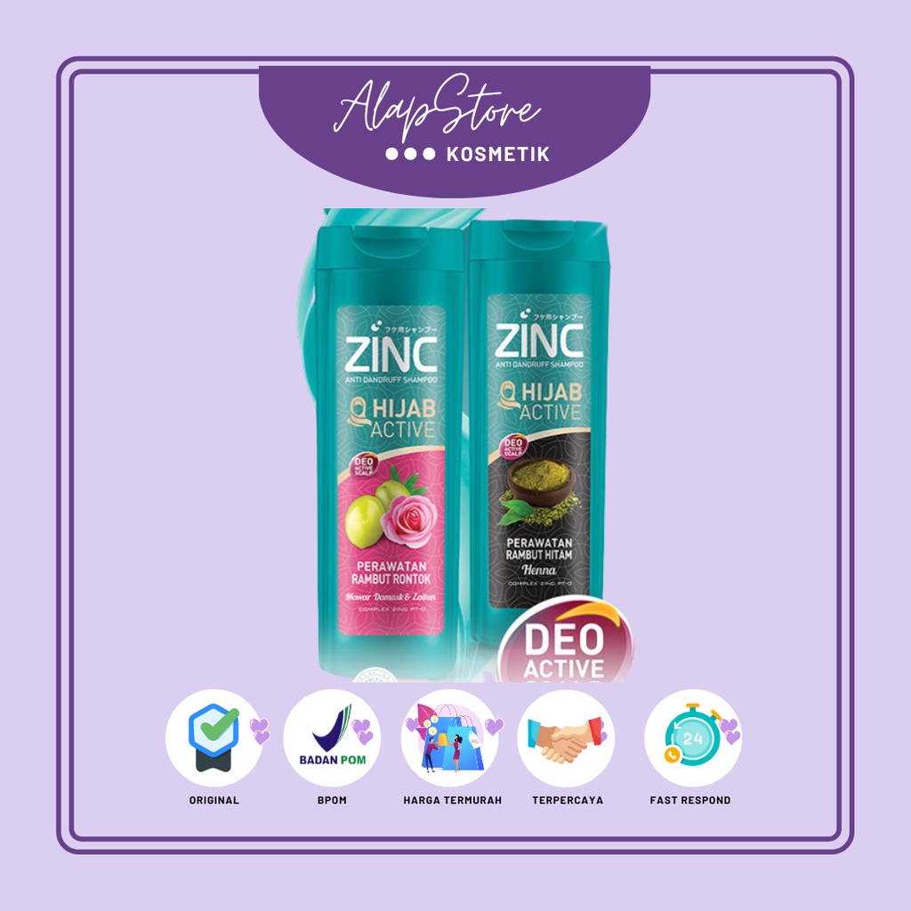 Zinc Shampoo Hijab