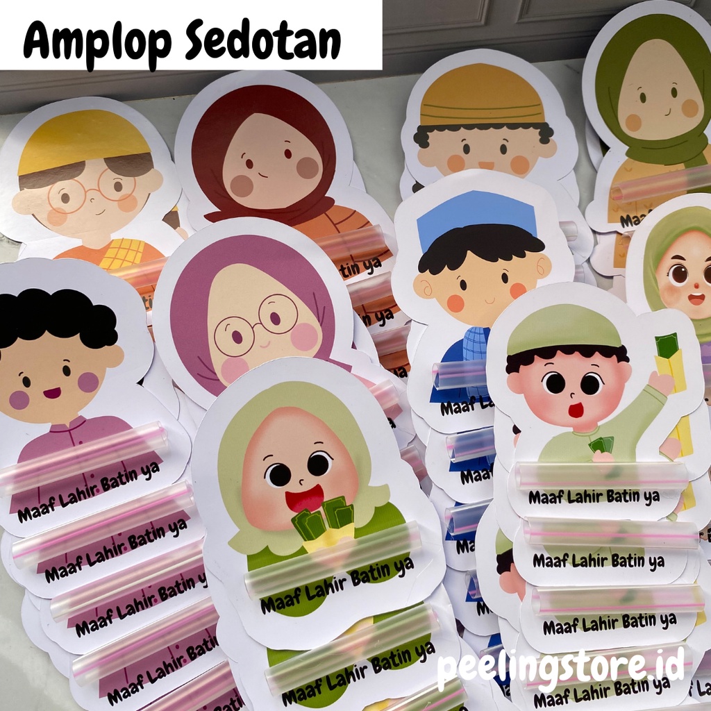 

Amplop Lebaran Model Anak I Amplop Sedotan Isi 10 pcs