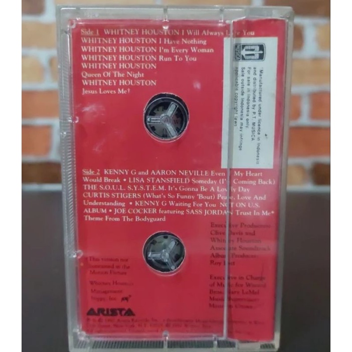 Kaset Pita The Bodyguard