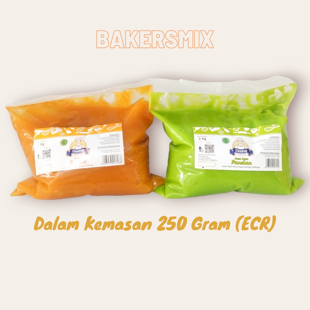 

Selai Sarikaya Kuning & HIJAU Pandan 250 Gram (ECR) / Sarikaya Donny / Selai Srikaya (BPOM RI ✔)