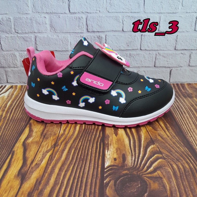 Sepatu anak ando minicorn elina 25-32 sepatu sneaker anak paud tk cewek