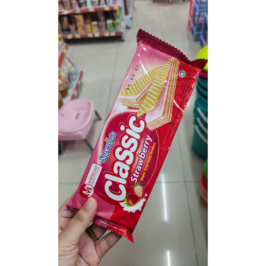 

WAFER CREAM RASA STAWBERRY 80G CLASSIC MARTINI FOOD