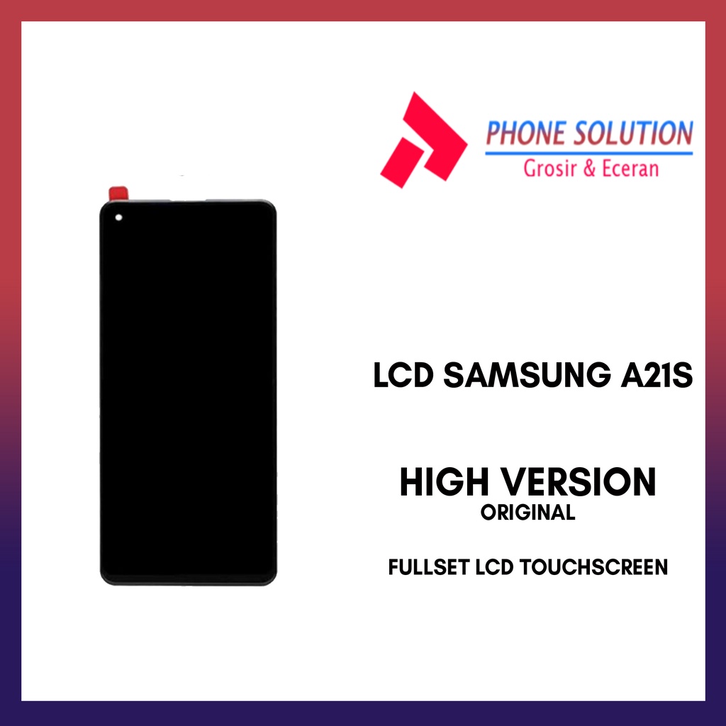 LCD Samsung A21s 100% Original OEM Small Fullset Touchscreen // Supplier LCD Samsung - Garansi 1 Bulan