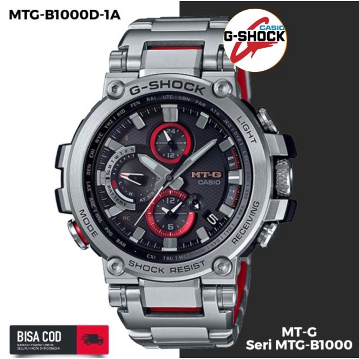 JAM TANGAN PRIA CASIO G-SHOCK MTG B-1000 KUALITAS ORIGINAL IMPORT SET