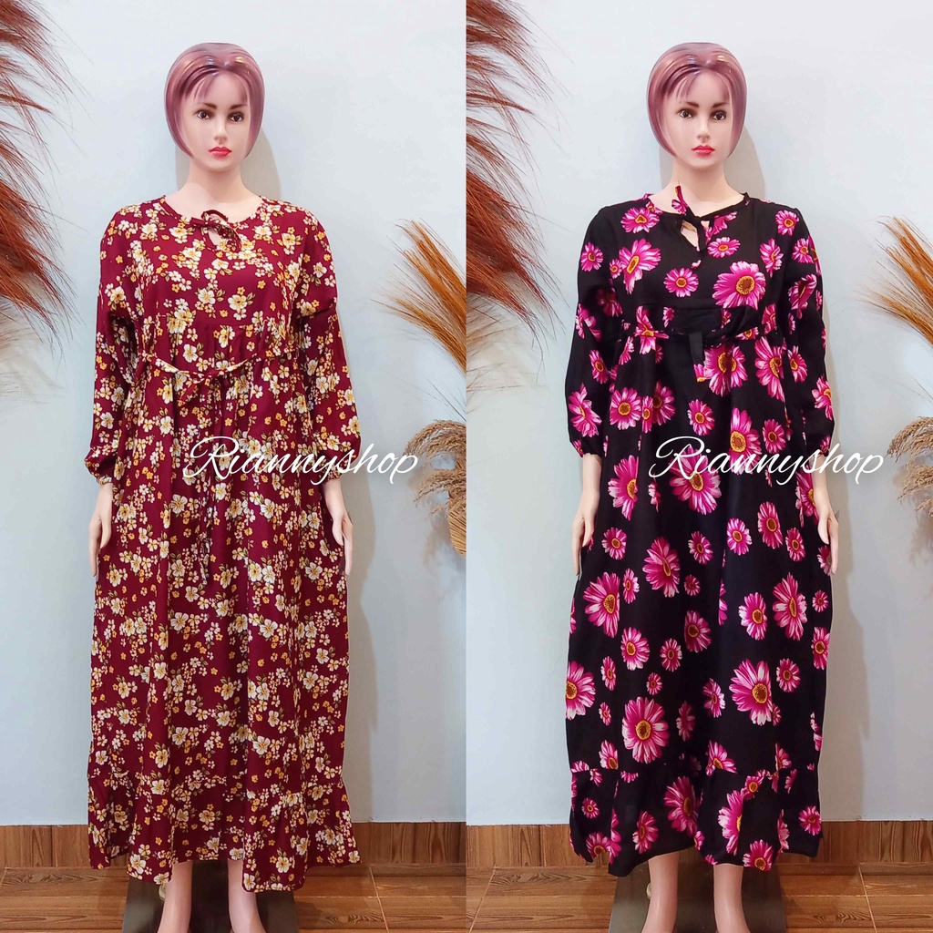 GAMIS RAYON BALI TALI SERUT DAN FLOWIE ANEKA MOTIF