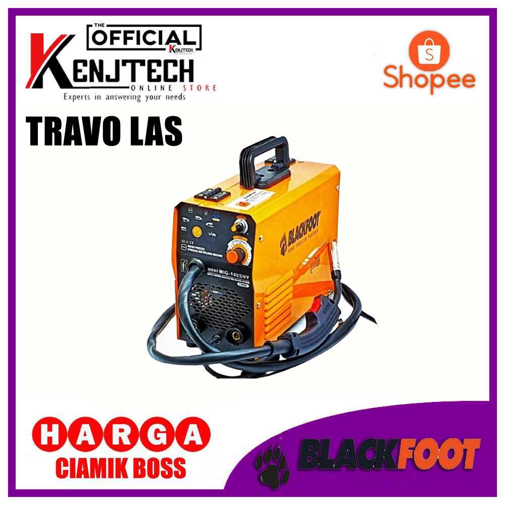 Travo las BLACKFOOT Travo Las 3 IN 1 MMA MIG TIG 140 SNY HEAVY DUTY