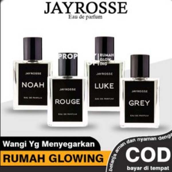 Parfum JAYROSSE Parfum Pria Parfum Tahan Lama Parfum cewek Parfum Cowok Tahan Lama Parfum Pria Tahan Lama Jayrosse Grey_Cerianti