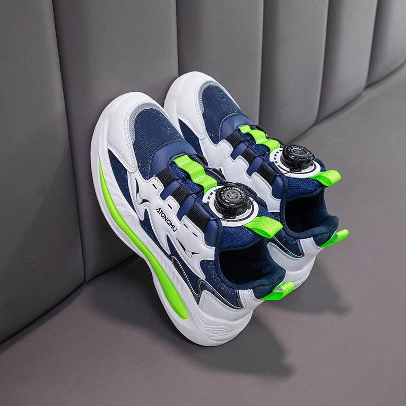 kid's Colored Line Sports Shoes Sepatu Anak 5305 (26 - 36)