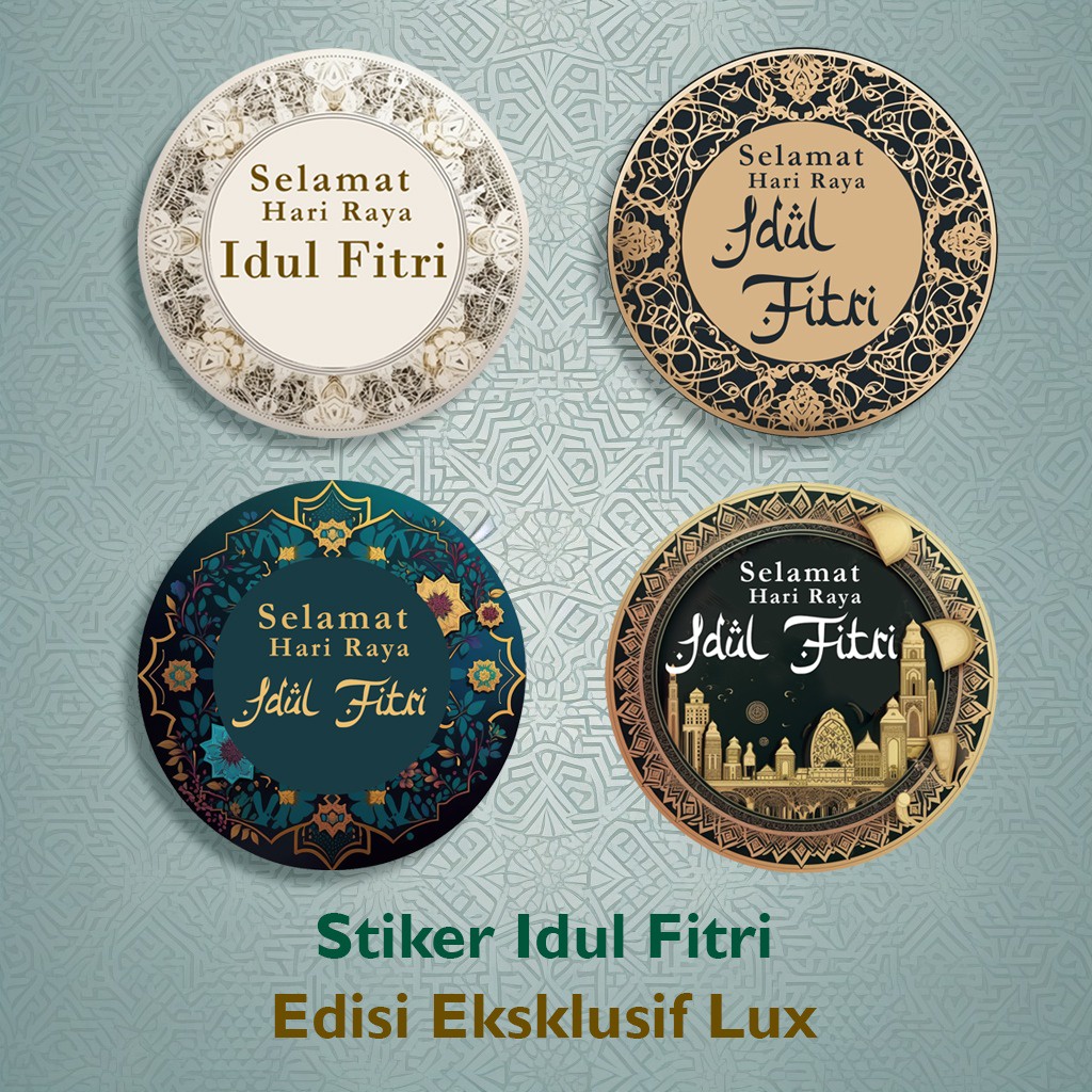 

Sticker Ramadhan Aesthetic / Ramadan Sticker / Sticker Bulat Spesial Lebaran / Idul Fitri / Eid / Ramadan Hampers / Stiker Segel Box / Lux Exclusive Edition