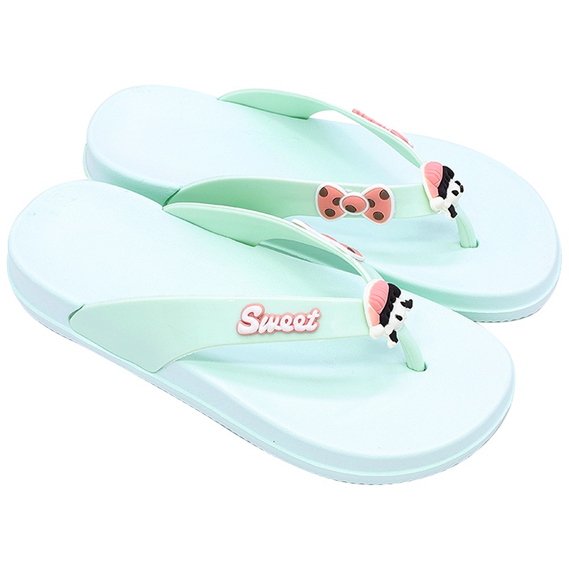 Sandal Jepit Wanita Dewasa Karakter Sandal Santai Ringan Nyaman Anti Slip