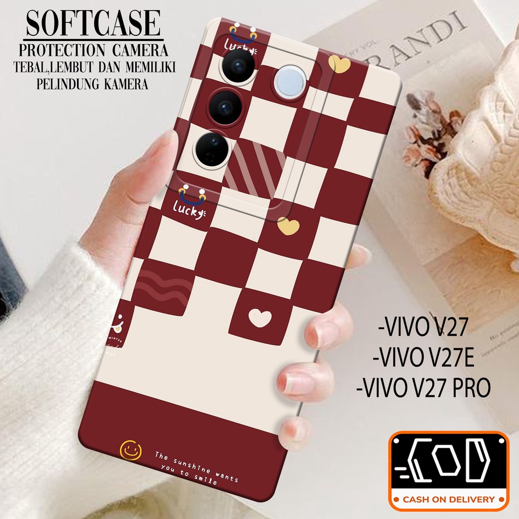 Softcase Vivo V27/V27E/V27 PRO Soft Protection Camera Case Vivo V27/V27E/V27 PRO Terbaru Pelindung B