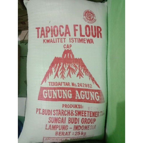 

Tepung Tapioka cap Gunung Agung Repack 1kg