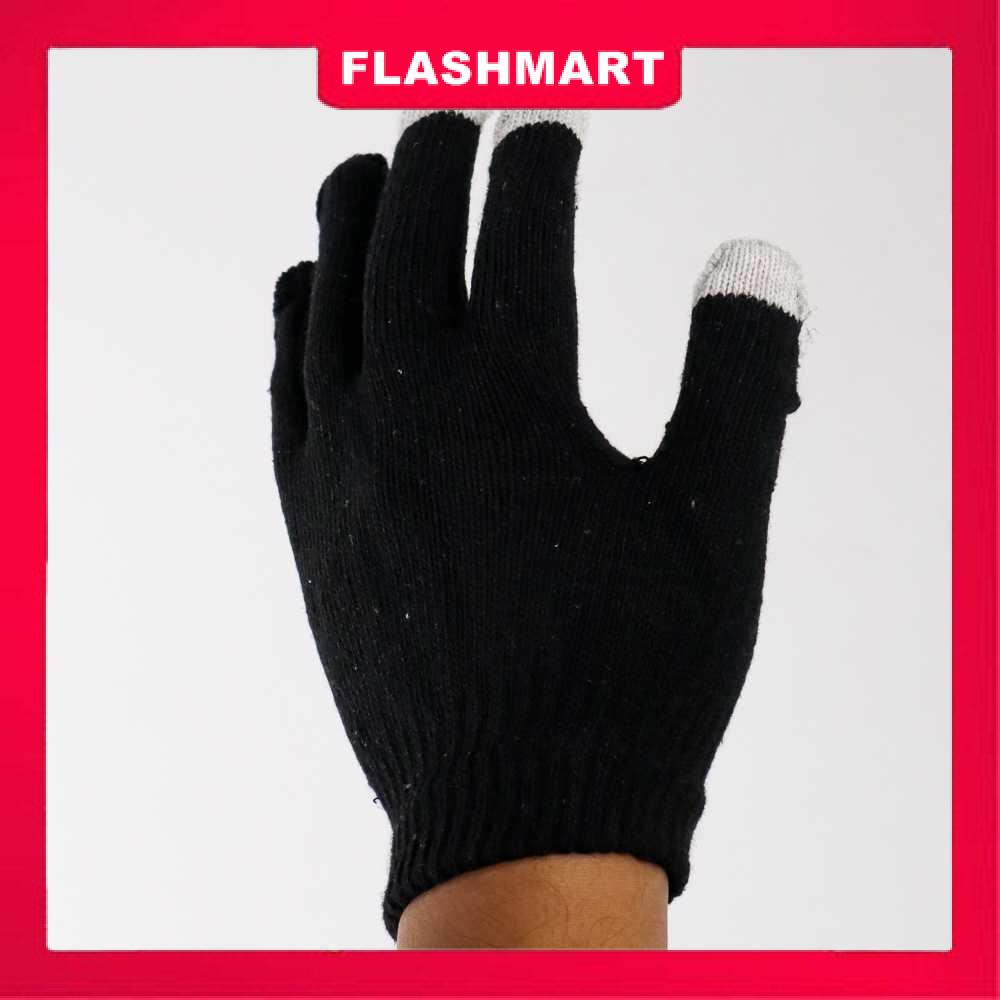 Murah Lebay Flashmart WF Sarung Tangan Rajut Touch Screen Gloves - 11771