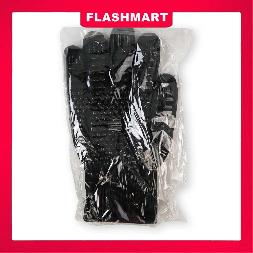 Murah Lebay Flashmart Sarung Tangan Anti Pisau &amp; Panas Heat Resistant Oven - W43