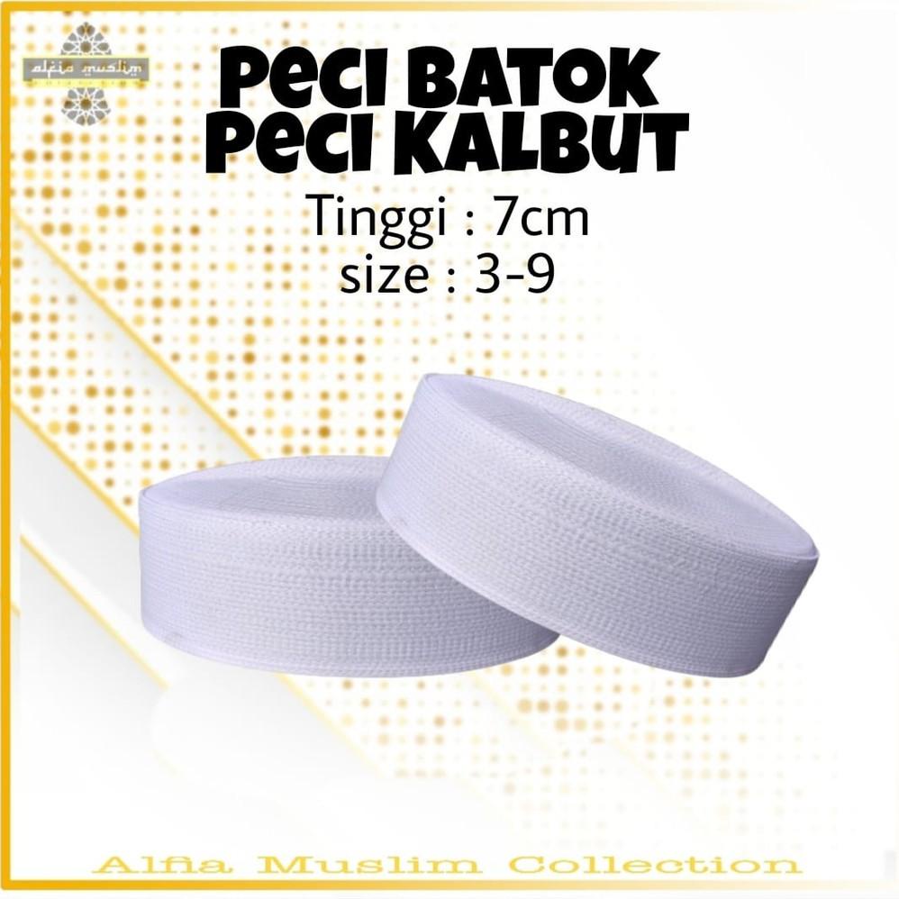 Terlaku.../ Peci Batok Pendek Peci Putih Polos Kopiah Songko
