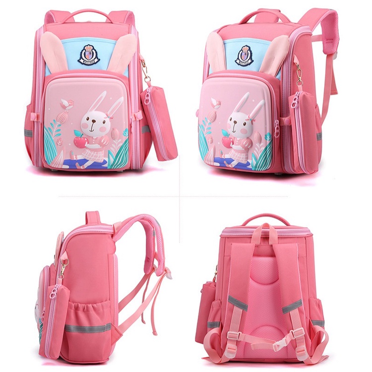 3D Tas Sekolah Ransel Rabbit Astonot Anak