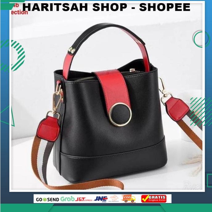 ELLE HANDBAG TAS SELEMPANG WANITA TAS SELEMPANG KULIT MURAH TAS SIMPLE BAHAN BERKUALITAS 