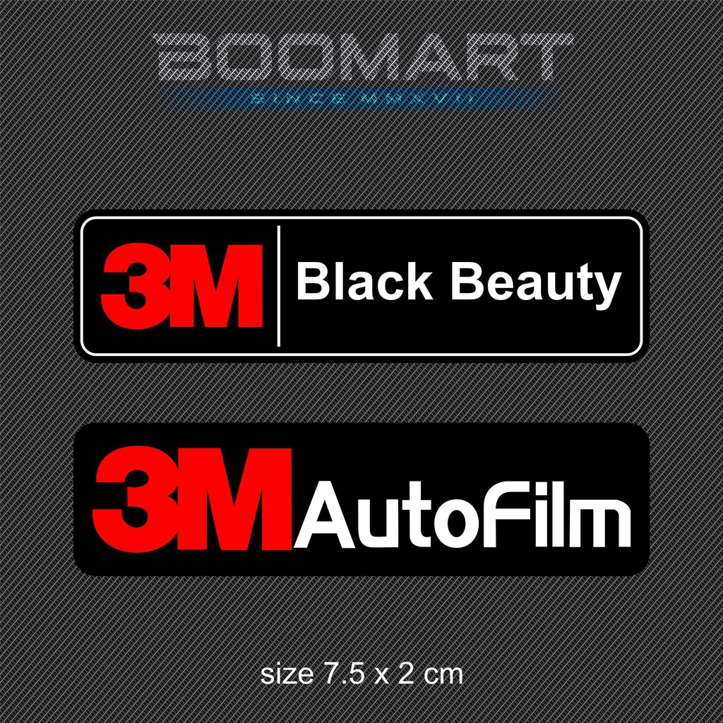 STICKER TIMBUL 3M AUTOFILM black beauty