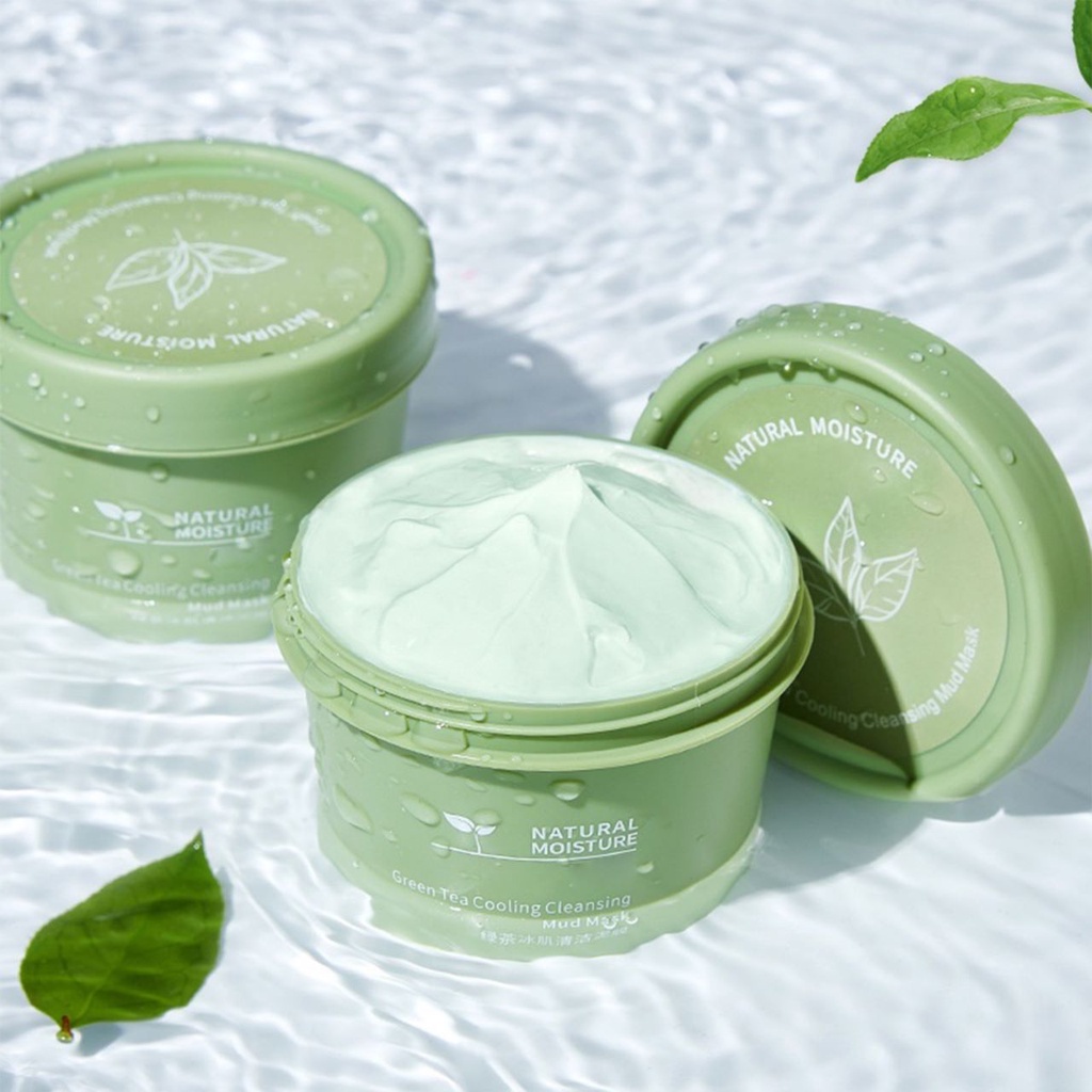 GEN - [BPOM] Masker Wajah Maigoole Green tea Cleansing Mud Mask 100gr / Meidian Green Tea Mask /Masker Wajah Pembersihan Pori Komedo