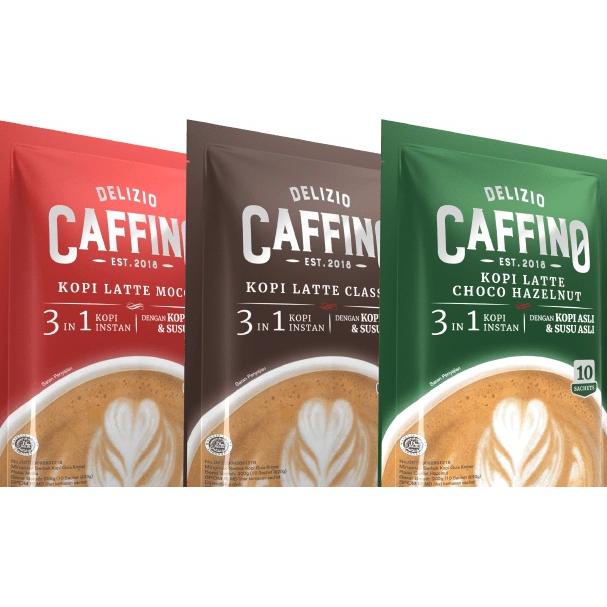 

>XC26619< Caffino Kopi Latte Coffee Isi 10 Pcs Sachet