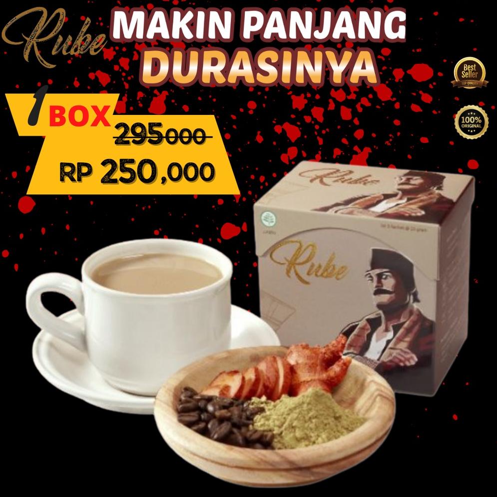 

TERMURAH 1Box Rube Kopi Stamina Pria Kuat Tahan Lama Di Ranjang Bisa Cod