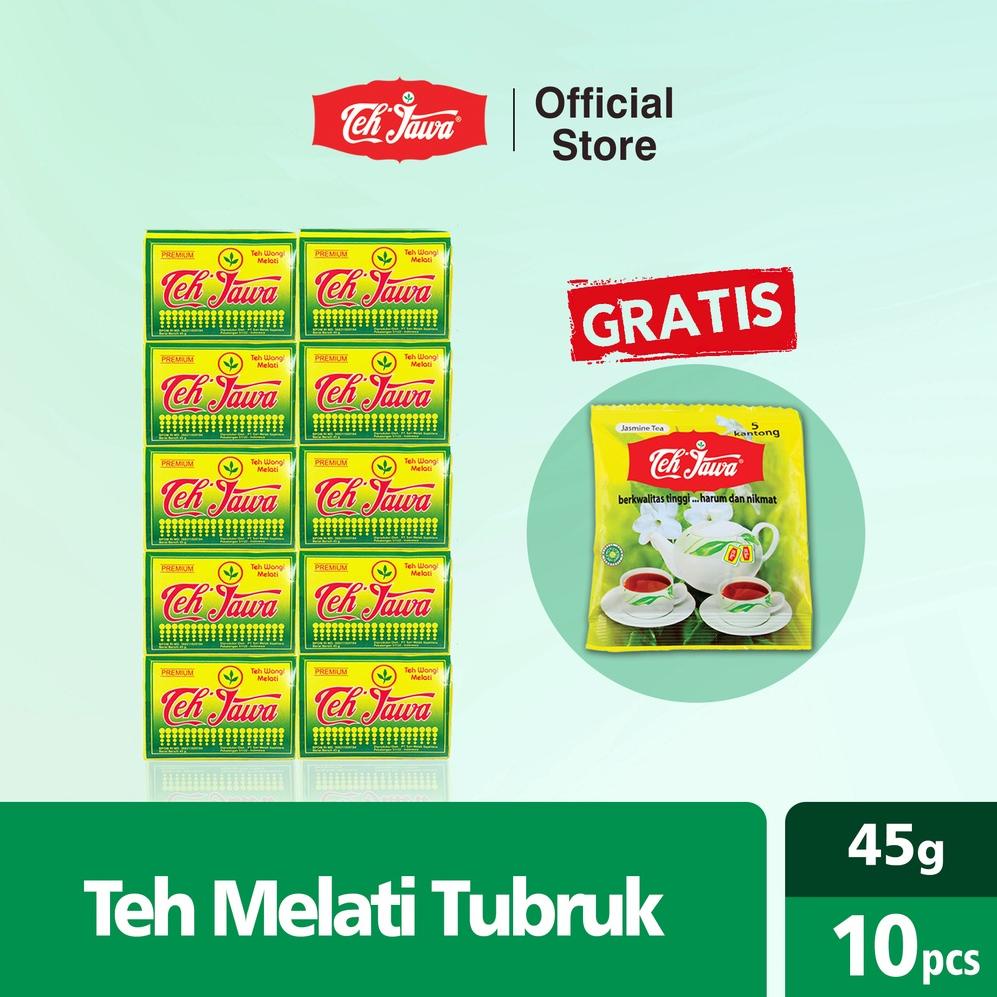 

MEN SALE Teh Jawa Premium 45 gram per Pack (Isi 10 Pcs) FREE Jasmine Tea 1 Sachet