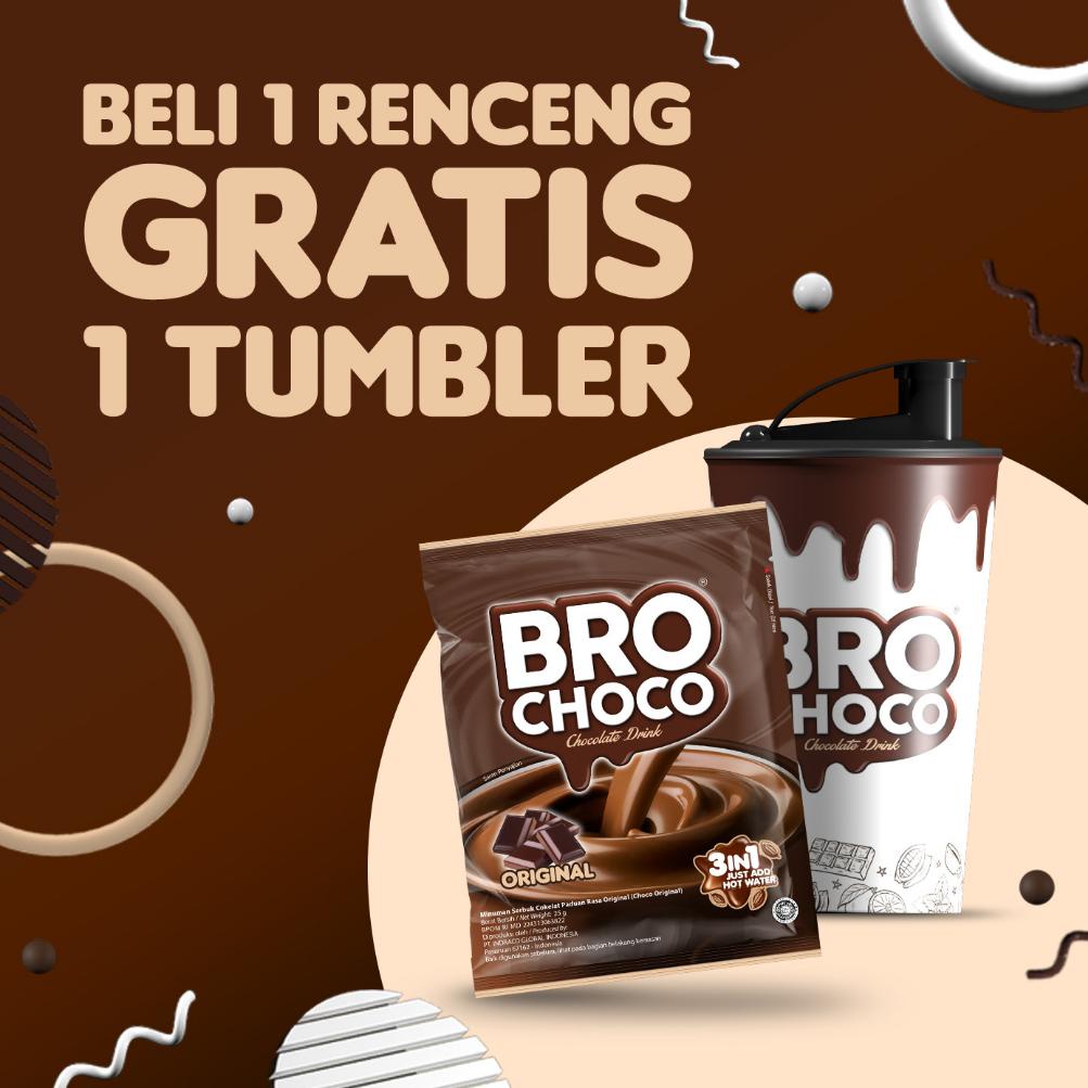 

5.5 COD BROCHOCO Original R10 Chocolate Drink / Minuman Coklat (10 sachets x 25g)