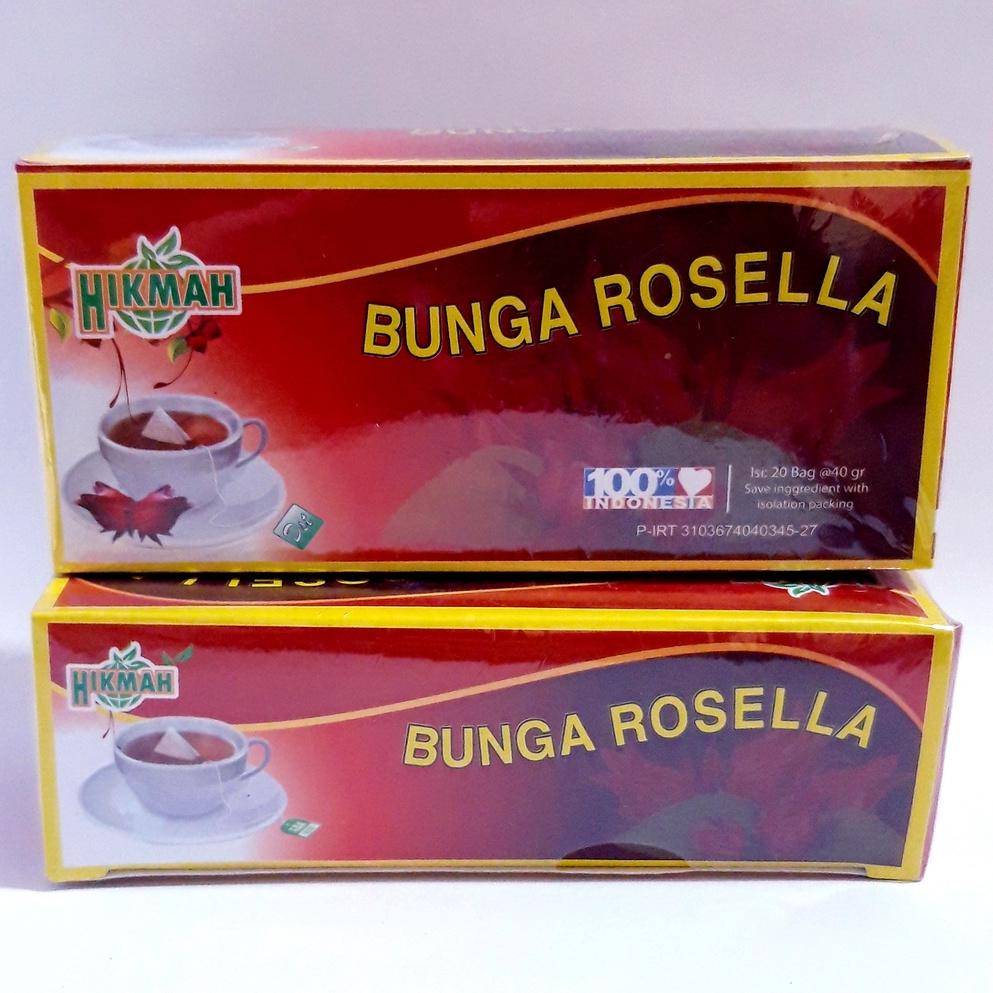 

✔✔SALE✔✔ Teh Celup Bunga Rosella - Teh Herbal Rosela - Teh Rosela