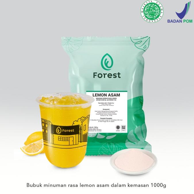 

Terbaru 3.3 Bubuk Minuman LEMON SQUASH Powder 1000g - FOREST Bubble Drink