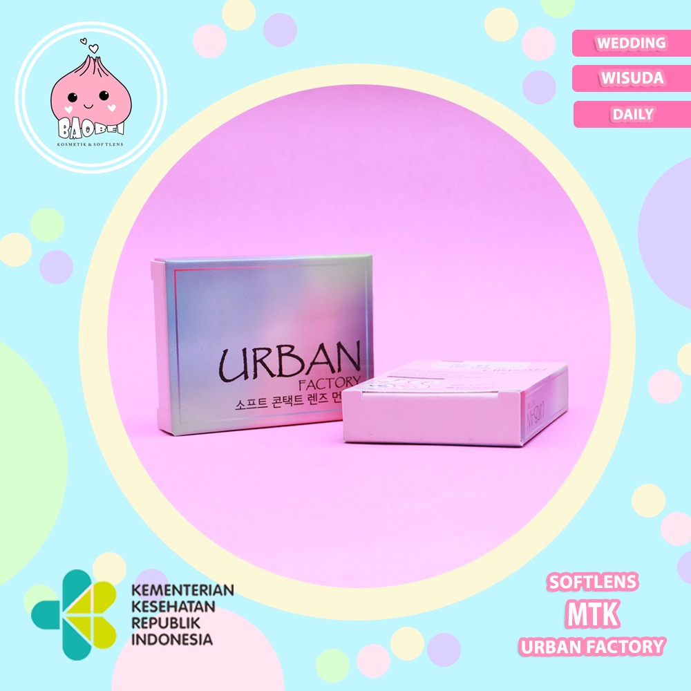 SOFTLENS NORMAL - MTK GREY 14,5MM BY URBAN FACTORY | SOFLENS PENGANTIN MURAH