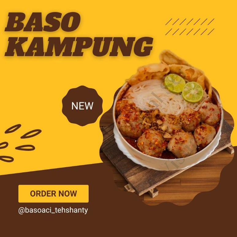 

✓ Baso kampung Teh Shanty