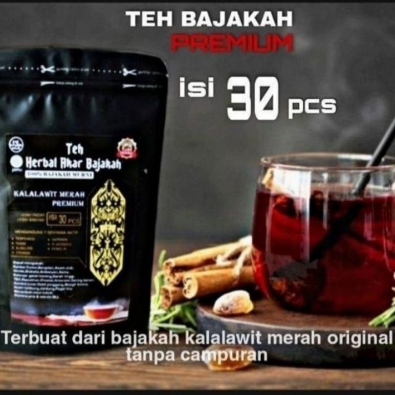 

❤[PROMO MURAH!!!]❤ Teh Celup Kayu Akar Bajakah Asli Kalimantan Isi 30 Pcs | Teh Bajakah Kalalawit Merah Premium | Dapat Mengobati Penyakit Kanker Tumor Benjolan Asam Urat Stroke Diabetes Ambeyen Asma Kelenjar Getah Bening