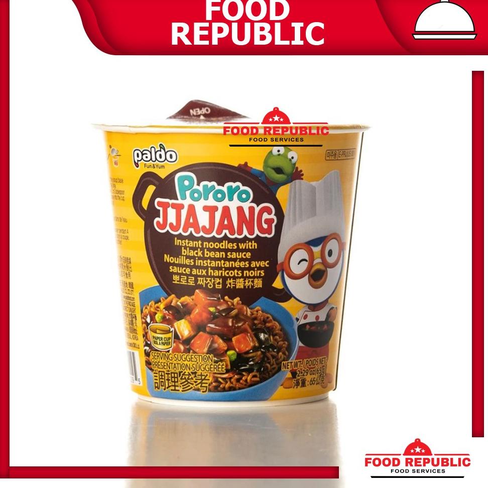 

(Terbaik) PORORO JJAJANGMYUN 65 GR JAJANGMEN JAJANGMYEON CHAJANG MIE ANAK INSTANT