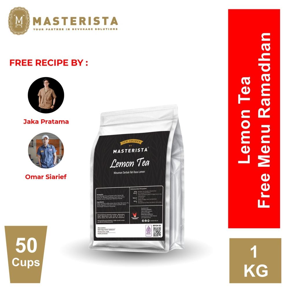 

❤[PROMO ⚡ALE!!!]❤ Bubuk Minuman Masterista Lemon Tea 1kg / Bubuk Minuman Rasa Lemon / Bubuk Lemon Tea