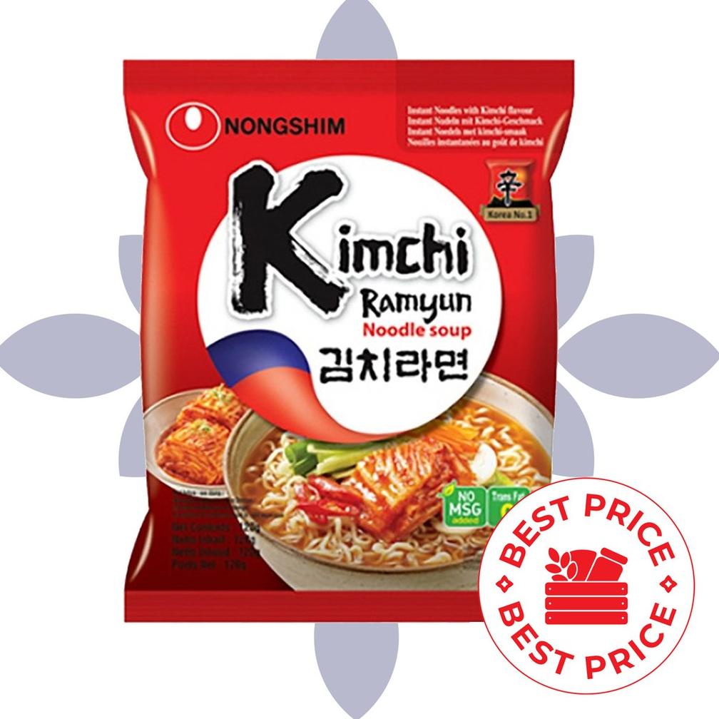 

✔️ NONGSHIM - KIMCHI RAMYUN - 120 GR (MIE INSTAN KOREA)