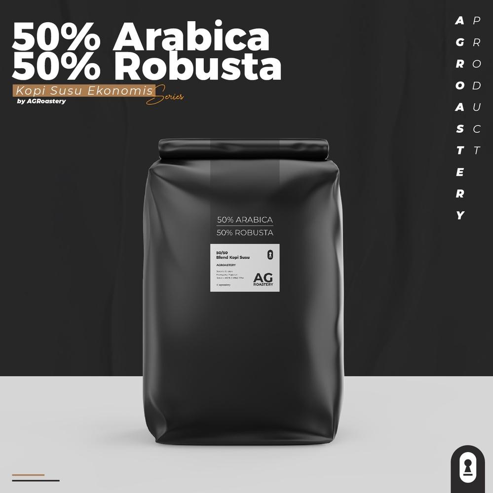 

Terbaru Biji Kopi Blend 50/50 Kopi Susu Ekonomis 1 KG | 1KG