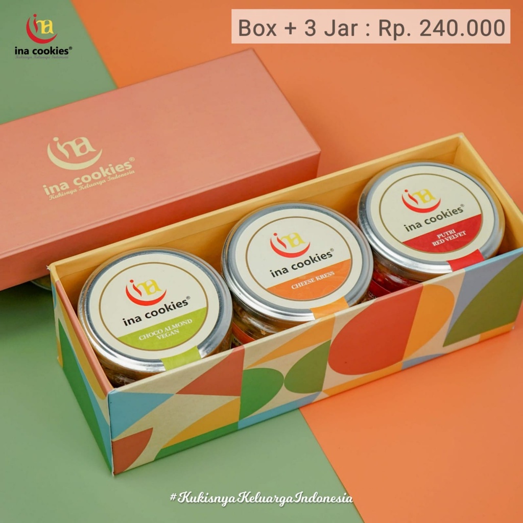 

Hampers Box Isi 3 Toples Kaca (Jar)