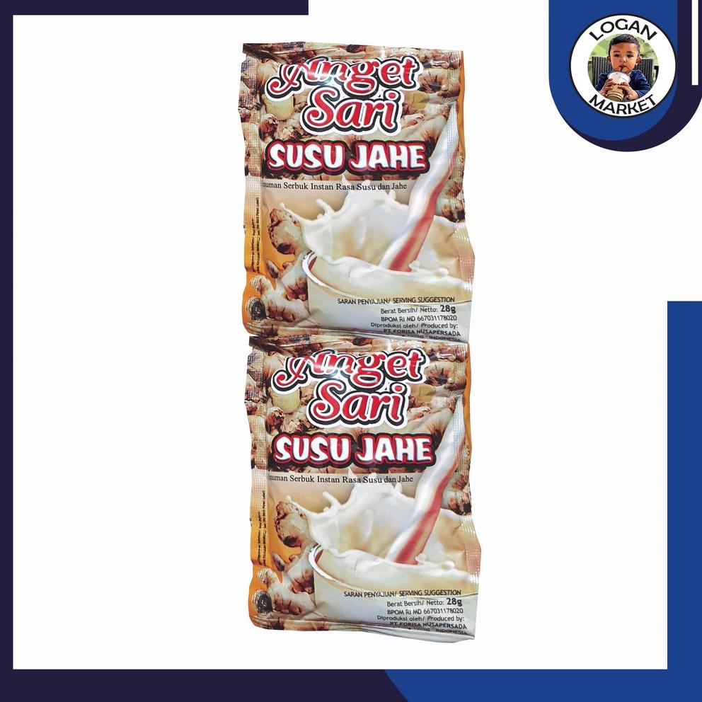 

>D2289) ⭐⭐⭐⭐⭐ Anget Sari Susu Jahe Renceng 10 Pcs Sachet 10Pcs