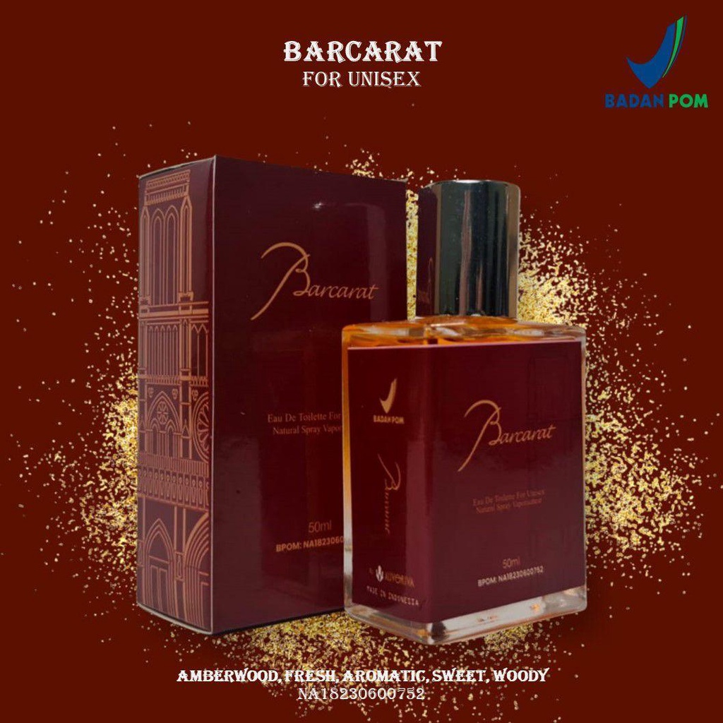 [BPOM] PARFUM BACCARAT 50ML PREMIUM / PARFUM BACCARAT ROUGE 60ML BEST SELLER / PARFUM WANGI TAHAN LAMA-1